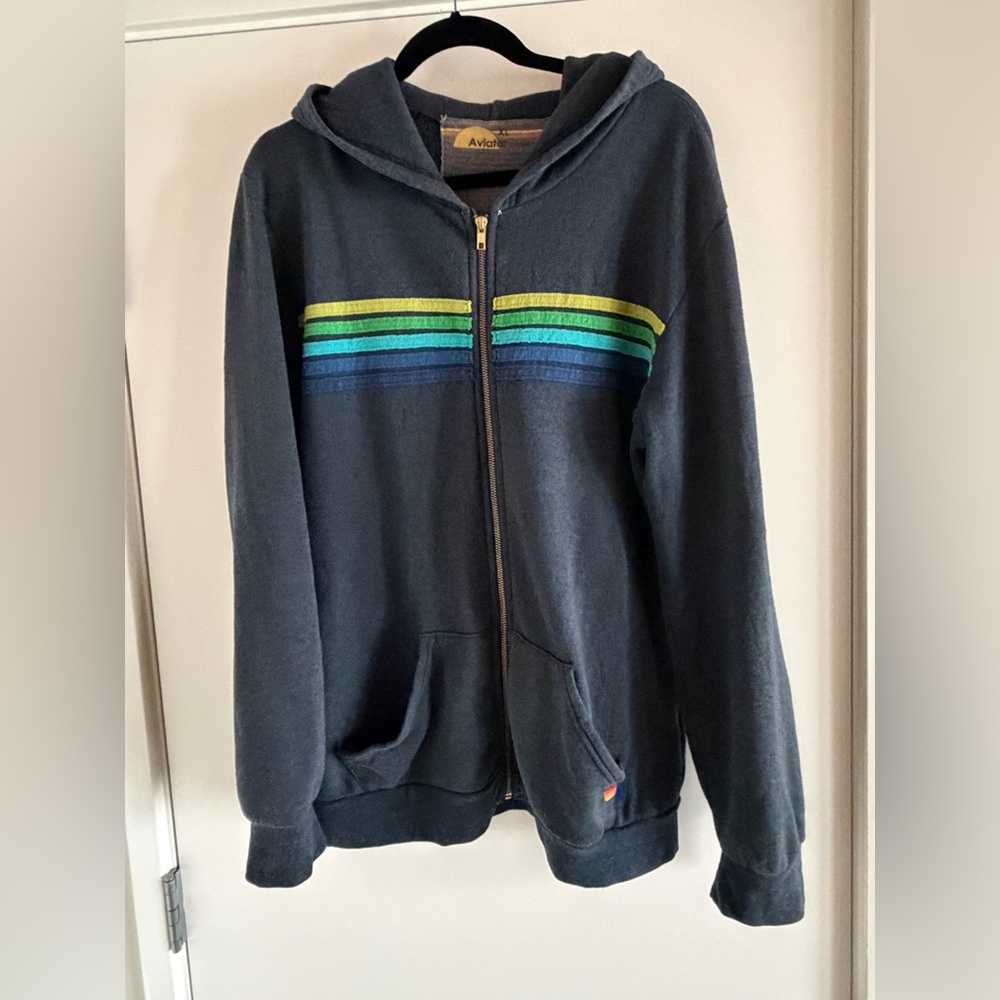 Aviator Nation Full-Zip Hoodie XL